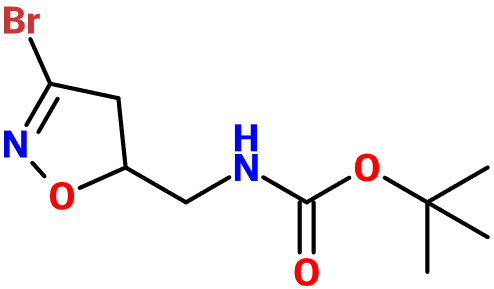 MC095819 N-Boc-3-bromo-2-isoxazoline-5-methylamine